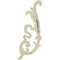 Ekena Millwork 13"W x 6 1/4"H x 3/4"P Kirke Onlay, Left ONL13X06X00KI-L - alternate 2